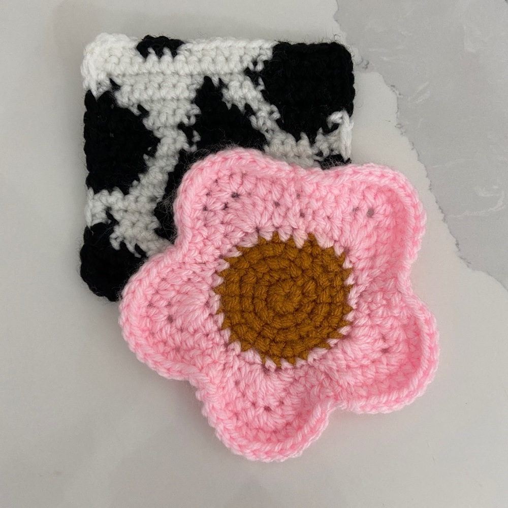 Crochet coaster